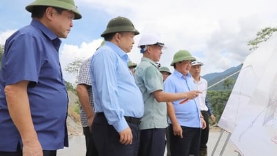 Bí thư Tỉnh ủy Hầu A Lềnh kiểm tra tiến độ các dự án trọng điểm