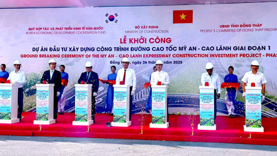 Khởi công dự án cao tốc Mỹ An - Cao Lãnh giai đoạn 1