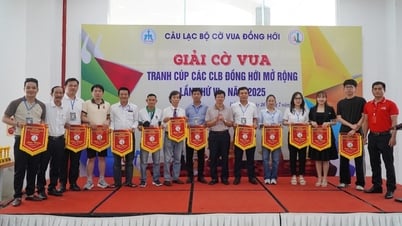 400 kỳ thủ cùng tranh tài tại Giải Cờ vua tranh cúp các CLB Đồng Hới mở rộng lần thứ 6