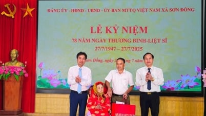 Xã Sơn Đồng kỷ niệm 78 năm Ngày Thương binh - Liệt sĩ