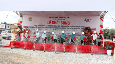 Khởi công công trình nhà ở xã hội Công đoàn tại tỉnh Đồng Tháp