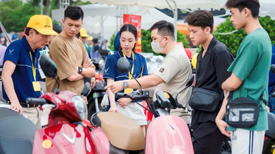 Người dùng tại Hà Nội, An Giang, Khánh Hòa “hóng” sự kiện “Đổi xăng lấy điện” của VinFast