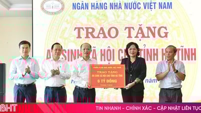 Ngân hàng Nhà nước tặng 6 tỷ đồng, cùng Hà Tĩnh thực hiện an sinh xã hội