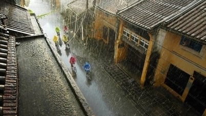 Cả nước mưa dông, miền Trung mưa lớn