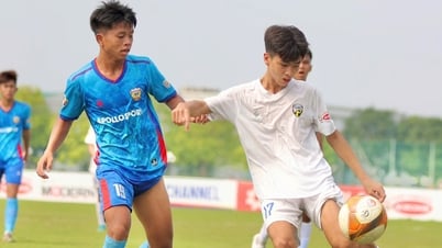 Thể Công Viettel gặp PVF ở tứ kết VCK U15 Quốc gia