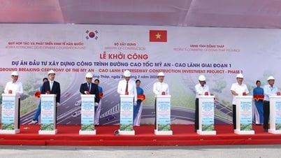 Khởi công Dự án đầu tư xây dựng công trình đường cao tốc Mỹ An - Cao Lãnh, giai đoạn 1