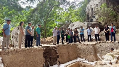 Thêm phát hiện khảo cổ quan trọng tại Di chỉ Mái đá Ngườm