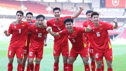 U23 Việt Nam nhận tin vui trước trận gặp U23 Indonesia