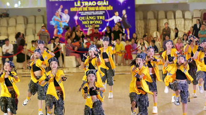 Gần 800 vận động viên tham gia giải khiêu vũ thể thao và đồng diễn