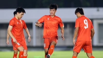 U23 Việt Nam tập tối, rèn chiến thuật để thắng Indonesia