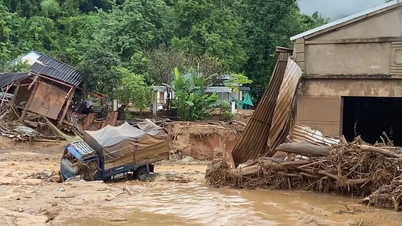 Lũ quét ở Sơn La, 2 người mất tích