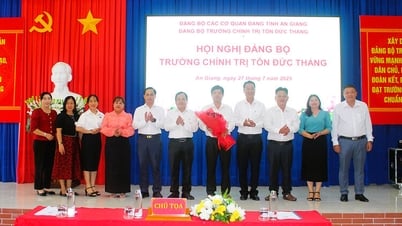 Đảng bộ Trường Chính trị Tôn Đức Thắng hợp nhất, kiện toàn tổ chức và nhân sự, nhiệm kỳ 2025 - 2030