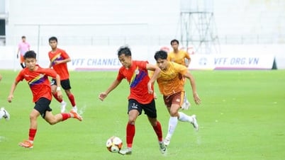 4 trận tứ kết đều phải đá luân lưu, lộ diện 2 cặp đấu bán kết giải U.21 quốc gia