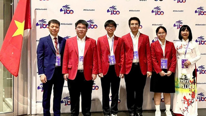 Việt Nam lọt tốp 10 đội đạt thành tích xuất sắc nhất Olympic Sinh học quốc tế