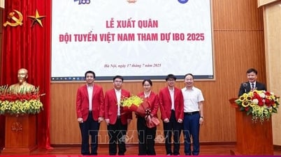 Việt Nam trong nhóm 10 quốc gia có tổng điểm cao nhất tại Olympic Sinh học Quốc tế 2025
