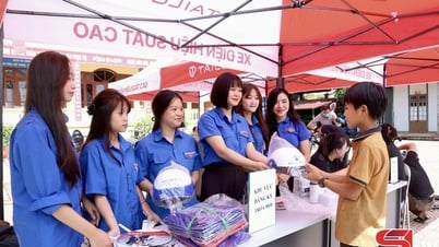 Bảo dưỡng xe lưu động miễn phí cho học sinh
