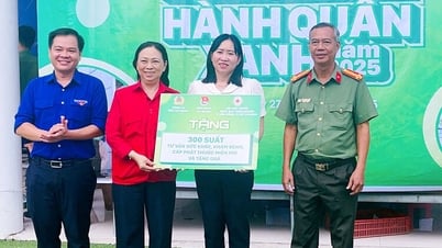 Tuổi trẻ Công an tỉnh An Giang tổ chức Chiến dịch tình nguyện “Hành quân xanh” tại xã Ba Chúc