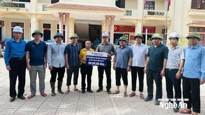EVNGENCO1 và Công ty Thủy điện Bản Vẽ trao 1 tỷ đồng hỗ trợ người dân các xã miền Tây Nghệ An chịu ảnh hưởng mưa lũ