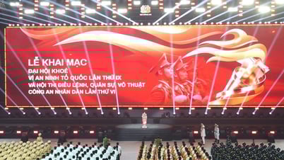 Ấn tượng Lễ khai mạc Đại hội khỏe “Vì an ninh Tổ quốc”