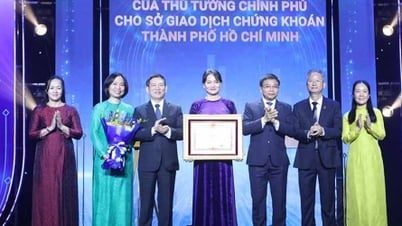 Toàn cảnh lễ kỷ niệm 25 năm hoạt động thị trường chứng khoán Việt Nam