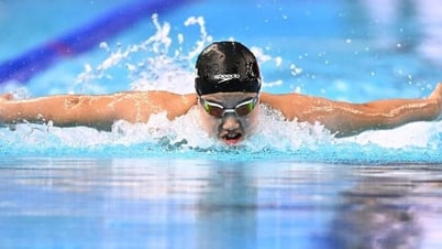 Kình ngư 12 tuổi lọt vào chung kết 200m hỗn hợp nữ tại Giải bơi thế giới 2025