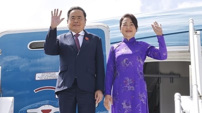Chủ tịch Quốc hội đến Thụy Sĩ, bắt đầu tham dự Hội nghị các Chủ tịch Quốc hội thế giới lần thứ 6