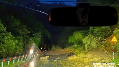 Miền Tây Nghệ An tiếp tục sạt lở sau mưa lớn, tạm dừng tiếp nhận cứu trợ cho tâm lũ Nhôn Mai ở điểm Mỹ Lý