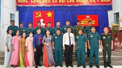 Đại hội đảng viên Chi bộ Quân sự xã Vĩnh Gia nhiệm kỳ 2025 - 2030