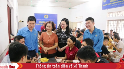 “Bữa cơm công đoàn” gắn kết người lao động Công ty CP Thiết bị giáo dục Hồng Đức