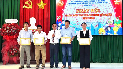 Xã Vạn Ninh tổ chức Ngày hội Toàn dân bảo vệ an ninh Tổ quốc