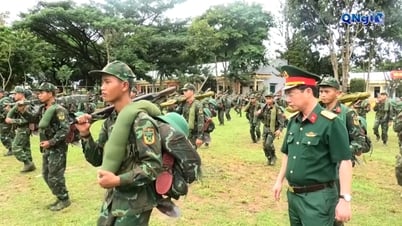 Kiểm tra công tác sẵn sàng chiến đấu tại Trung đoàn Bộ binh 990
