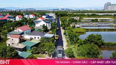 Khi đường làng khang trang như đường phố