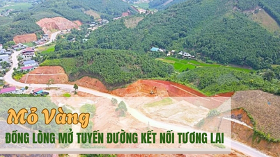 Mỏ Vàng đồng lòng mở tuyến đường kết nối tương lai