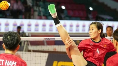Tuyển cầu mây nữ Việt Nam lần đầu vô địch World Cup