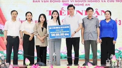 Ủy ban MTTQ tỉnh Nghệ An kêu gọi ủng hộ đồng bào vùng thiệt hại do ảnh hưởng cơn bão số 3