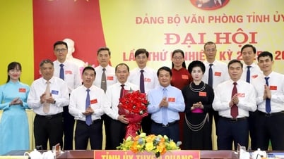 Đại hội Đảng bộ Văn phòng Tỉnh ủy lần thứ nhất, nhiệm kỳ 2025-2030