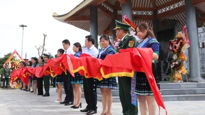 Khánh thành Nhà bia ghi tên các Anh hùng liệt sĩ khu vực Dào San giai đoạn 2