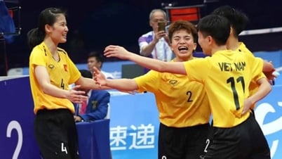 Đánh bại Thái Lan, cầu mây nữ Việt Nam vô địch thế giới