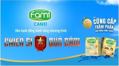 Đồng hành cùng “Chiến sĩ quả cảm”, Fami Canxi lan tỏa tinh thần cứng cáp đến cộng đồng