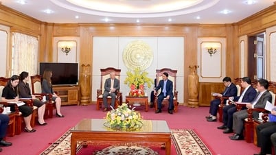 Bí thư Tỉnh ủy Hầu A Lềnh tiếp, làm việc với Tập đoàn Xây dựng Thái Bình Dương, Trung Quốc