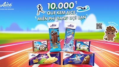 Cùng Aice chinh phục mọi đường đua với 10.000 que kem mát lạnh