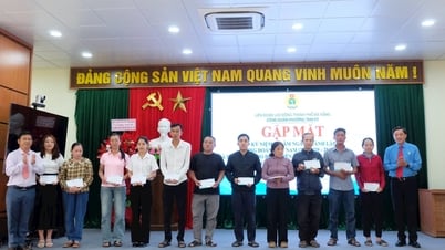 Công đoàn phường Tam Kỳ tặng quà đoàn viên, người lao động có hoàn cảnh khó khăn