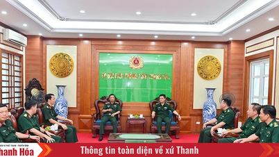 Tư lệnh Quân khu 4 kiểm tra tại Ban Chỉ huy Bộ đội Biên phòng tỉnh Thanh Hóa