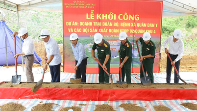 Khởi công xây dựng doanh trại Đoàn Kinh tế - Quốc phòng 92 tại biên giới Tây Bắc, tỉnh Quảng Trị