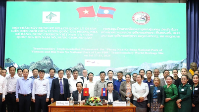 Phó Chủ tịch Thường trực UBND tỉnh Hoàng Nam dự Hội thảo Xây dựng kế hoạch hợp tác giữa 2 Vườn quốc gia Phong Nha - Kẻ Bàng, Hin Nam Nô