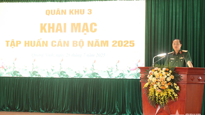 Quân khu 3 khai mạc tập huấn cán bộ năm 2025