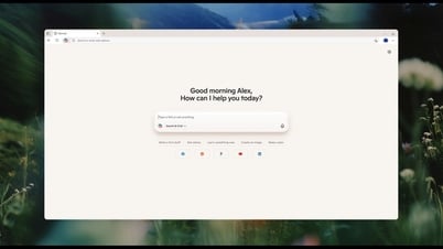 Người dùng có thể duyệt web với sự hỗ trợ của AI