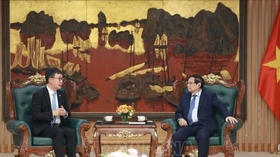 Thủ tướng Phạm Minh Chính đề nghị các tập đoàn của Hàn Quốc chia sẻ, hợp tác trong lĩnh vực tài sản mã hóa