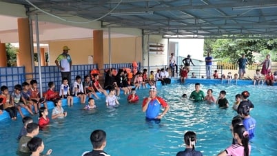 Tập huấn kỹ năng phòng chống đuối nước cho trẻ em miền núi