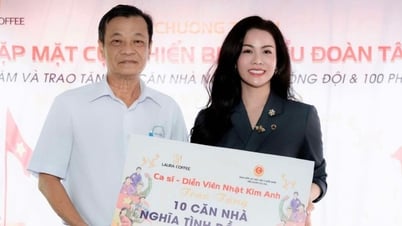 Nhật Kim Anh trao tặng 10 căn nhà tại Cần Thơ